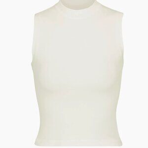 Skims Bone Mockneck Tank